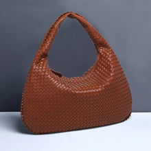 Load image into Gallery viewer, New Trendy Fashion Weave Tote Bag For Women Multi Use Woven Tote Bags High Quality And Big Capacity PU Leather Handbags
