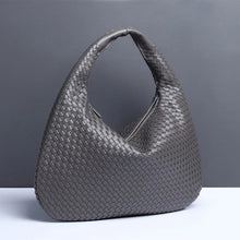 Load image into Gallery viewer, New Trendy Fashion Weave Tote Bag For Women Multi Use Woven Tote Bags High Quality And Big Capacity PU Leather Handbags
