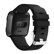 Load image into Gallery viewer, Fashion classic Replacement Sport Wristband accessories strap for Fitbit Versa smart watch bracelet Wrist Watchband S L Size
