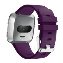 Load image into Gallery viewer, Fashion classic Replacement Sport Wristband accessories strap for Fitbit Versa smart watch bracelet Wrist Watchband S L Size
