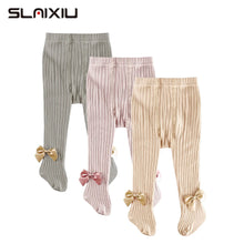 Load image into Gallery viewer, Newborn Baby Tights Kids Children Stockings Warm thick material Baby Girls Pantyhose Infant For Baby Girl Stocking Solid Color
