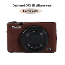 Load image into Gallery viewer, Nice Camera Video Bag For Canon G7XII G7X II G7X mark 3 G7X III G5X II Silicone Case Rubber Camera case Protective Cover Skin
