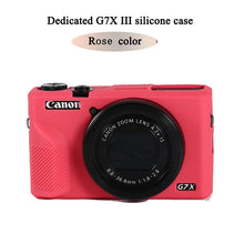 Load image into Gallery viewer, Nice Camera Video Bag For Canon G7XII G7X II G7X mark 3 G7X III G5X II Silicone Case Rubber Camera case Protective Cover Skin
