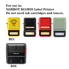 Load image into Gallery viewer, NiiMBOT B1/ B21/B203/B3S Label Printer Paper Network Cable Optical Fiber Tail Adhesive Network Security Switch Cable Label Paper
