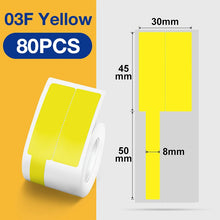 Load image into Gallery viewer, NiiMBOT B1/ B21/B203/B3S Label Printer Paper Network Cable Optical Fiber Tail Adhesive Network Security Switch Cable Label Paper
