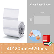 Load image into Gallery viewer, NiiMBOT B21 B3S B1 Round Label Printing Sticker Self-adhesive Thermal Waterproof Digital Number Cake Sealing Sticker Paper
