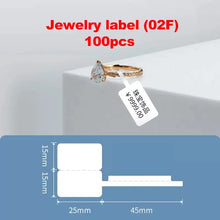 Load image into Gallery viewer, NiiMBOT B21 B3S B1 Round Label Printing Sticker Self-adhesive Thermal Waterproof Digital Number Cake Sealing Sticker Paper
