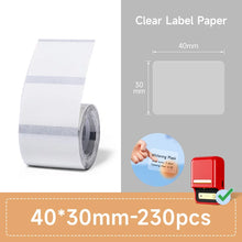 Load image into Gallery viewer, NiiMBOT B21 B3S B1 Round Label Printing Sticker Self-adhesive Thermal Waterproof Digital Number Cake Sealing Sticker Paper
