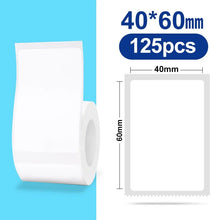 Load image into Gallery viewer, NiiMBOT B21 B3S B1 Round Label Printing Sticker Self-adhesive Thermal Waterproof Digital Number Cake Sealing Sticker Paper
