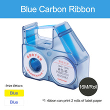 Load image into Gallery viewer, Niimbot B18 PET Label Paper Keep 8-10 Years Scratch-Resistant Tape Sticker And Colorful Carbon Ribbon For Portable Label Printer
