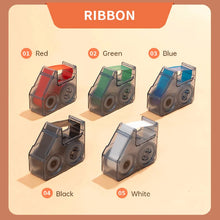 Load image into Gallery viewer, Niimbot B18 PET Label Paper Keep 8-10 Years Scratch-Resistant Tape Sticker And Colorful Carbon Ribbon For Portable Label Printer
