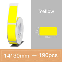 Load image into Gallery viewer, Niimbot B18 PET Label Paper Keep 8-10 Years Scratch-Resistant Tape Sticker And Colorful Carbon Ribbon For Portable Label Printer
