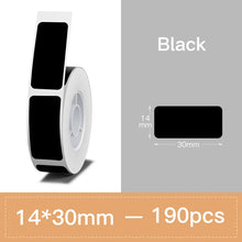 Load image into Gallery viewer, Niimbot B18 PET Label Paper Keep 8-10 Years Scratch-Resistant Tape Sticker And Colorful Carbon Ribbon For Portable Label Printer
