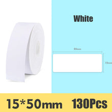 Load image into Gallery viewer, Niimbot D11/D101/D110 White Paper Waterproof Thermal Paper for Pocket Label Printer D11 Label Printer

