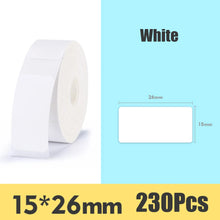 Load image into Gallery viewer, Niimbot D11/D101/D110 White Paper Waterproof Thermal Paper for Pocket Label Printer D11 Label Printer
