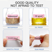Load image into Gallery viewer, Niimbot D11 D110 D101 Label Printer Tape Sticker Replacement Transparent Colorful White Label Machine Paper Waterproof Tearproof
