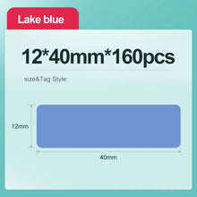 Load image into Gallery viewer, Niimbot D11 D110 D101 Mini Thermal Label Printer Paper Waterproof Anti-Oil Printing Label No Glue Scratch-Resistant Tape Sticker
