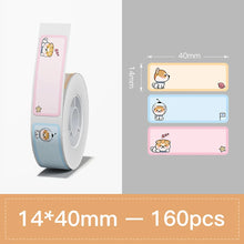Load image into Gallery viewer, Niimbot D11 D110 D101 Mini Thermal Label Printer Paper Waterproof Anti-Oil Printing Label No Glue Scratch-Resistant Tape Sticker
