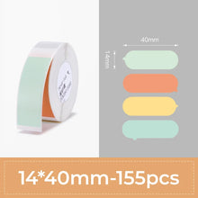 Load image into Gallery viewer, Niimbot D11 D110 D101 Mini Thermal Label Printer Paper Waterproof Anti-Oil Printing Label No Glue Scratch-Resistant Tape Sticker
