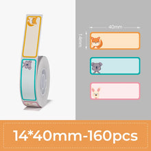 Load image into Gallery viewer, Niimbot D11 D110 D101 Mini Thermal Label Printer Paper Waterproof Anti-Oil Printing Label No Glue Scratch-Resistant Tape Sticker
