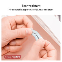 Load image into Gallery viewer, Niimbot D11 D110 D101 Mini Thermal Label Printer Paper Waterproof Anti-Oil Printing Label No Glue Scratch-Resistant Tape Sticker
