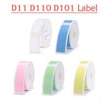 Load image into Gallery viewer, Niimbot D11 D110 D101 Thermal Label Paper White Pure Color Label Sticker Waterproof Anti-Oil Scratch-Resistant Price Label
