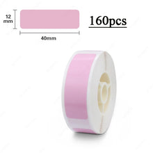 Load image into Gallery viewer, Niimbot D11 D110 D101 Thermal Label Paper White Pure Color Label Sticker Waterproof Anti-Oil Scratch-Resistant Price Label
