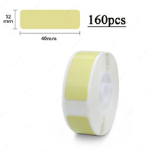 Load image into Gallery viewer, Niimbot D11 D110 D101 Thermal Label Paper White Pure Color Label Sticker Waterproof Anti-Oil Scratch-Resistant Price Label
