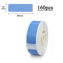 Load image into Gallery viewer, Niimbot D11 D110 D101 Thermal Label Paper White Pure Color Label Sticker Waterproof Anti-Oil Scratch-Resistant Price Label
