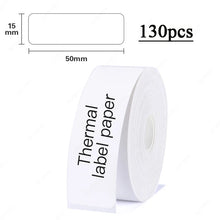 Load image into Gallery viewer, Niimbot D11 D110 D101 Thermal Label Paper White Pure Color Label Sticker Waterproof Anti-Oil Scratch-Resistant Price Label
