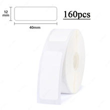 Load image into Gallery viewer, Niimbot D11 D110 D101 Thermal Label Paper White Pure Color Label Sticker Waterproof Anti-Oil Scratch-Resistant Price Label
