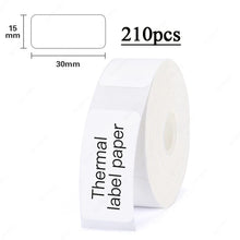 Load image into Gallery viewer, Niimbot D11 D110 D101 Thermal Label Paper White Pure Color Label Sticker Waterproof Anti-Oil Scratch-Resistant Price Label
