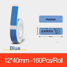 Load image into Gallery viewer, Niimbot D11 D110 Label  Maker Tape Sticker Replacement Transparent Colorful White Label Machine Print Paper Waterproof Tearproof
