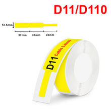 Load image into Gallery viewer, Niimbot D11 Label Sticker Waterproof Transparent White D11 D110 Label Paper for Niimbot D11 D110 Label Maker Self-adhesive Tape
