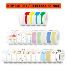Load image into Gallery viewer, Niimbot D11 Thermal Printer D11 Label Paper D110 Sticker Paper self-adhesive Labels Waterproof D11 Cable Label D110 Typewriter
