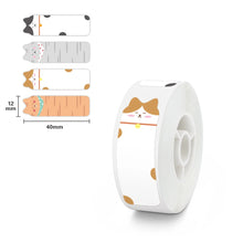 Load image into Gallery viewer, Niimbot D11 Thermal Printer D11 Label Paper D110 Sticker Paper self-adhesive Labels Waterproof D11 Cable Label D110 Typewriter
