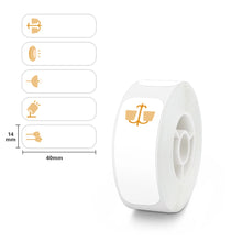 Load image into Gallery viewer, Niimbot D11 Thermal Printer D11 Label Paper D110 Sticker Paper self-adhesive Labels Waterproof D11 Cable Label D110 Typewriter
