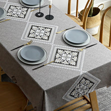 Load image into Gallery viewer, Holiday Night Restaurant PVC Waterproof Tablecloth Oil-Proof
