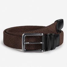 Load image into Gallery viewer, Elastic Woven Belt Men's High-End First Layer Elastic Waistband Leisure Sports Canvas Belt

