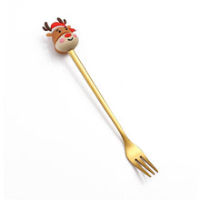 Load image into Gallery viewer, Cartoon Tableware Cat's Paw Spoon Cute Dessert Spoon Stainless Steel Spoon Doll Dessert Fruit Fork
