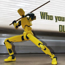 Load image into Gallery viewer, Full Movable Joint Puppet Soldier 3D Printing Dummy Toy DIY Decompression Toy
