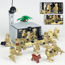 Load image into Gallery viewer, 1605a Field Command Post Post Stalking Station Small Particle Military Model Children Assembling Building Blocks Toy Weapon
