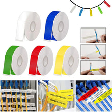 Load image into Gallery viewer, 1/10PCs Thermal Label Paper Color Tear-Proof Applicable to Ning You P15p12 Pass Line Fiber Optic Cable Label Paper

