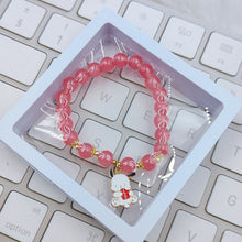 Load image into Gallery viewer, Student Bracelet Female Ice Crystal Cartoon Cinnamoroll Babycinnamoroll Clow M Sanrio Sweet
