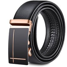 Load image into Gallery viewer, Men's Leather Belt Soft Leather Automatic Buckle Casual All-Matching Jeans Belt Men's Belt Belt
