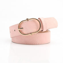 Load image into Gallery viewer, Women's Belt Alloy Pin Buckle Soft and Comfortable Jeans Belt Girls' Clothing Matching Belt
