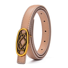 Load image into Gallery viewer, Women's Leather Belt Retro Fashion Trends Versatile Multi-Color Belt

