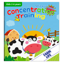 Load image into Gallery viewer, 3 Books Sticker Book New Early Education 0 to 3 to 6 Years Old Baby Educational Cartoon Cartoons Toys Sticker Book DIY
