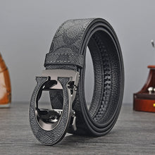 Load image into Gallery viewer, High-End Business Casual Men Automatic Buckle Belt All-Match Men's Pant Belt
