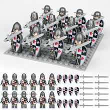 Load image into Gallery viewer, Medieval Knight Military Soldier Castle Building Blocks Doll 1813 Toy Doll Accessories
